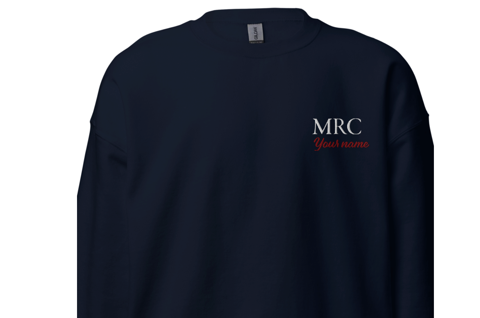 Personalized Winter Sweatshirt Navy