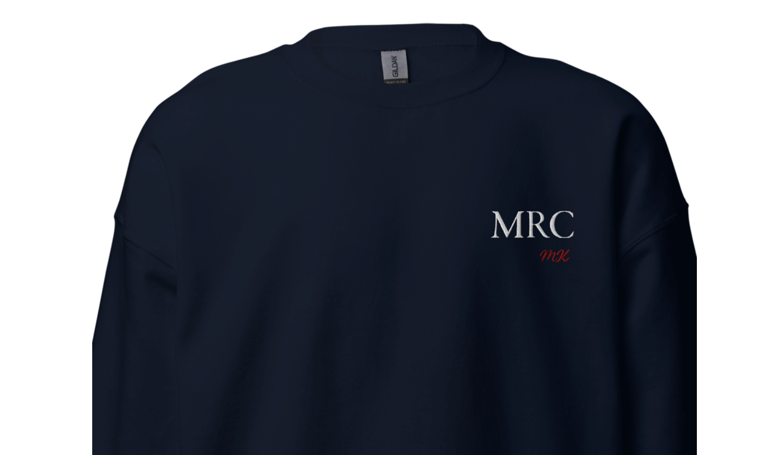 Personalized Winter Sweatshirt Navy